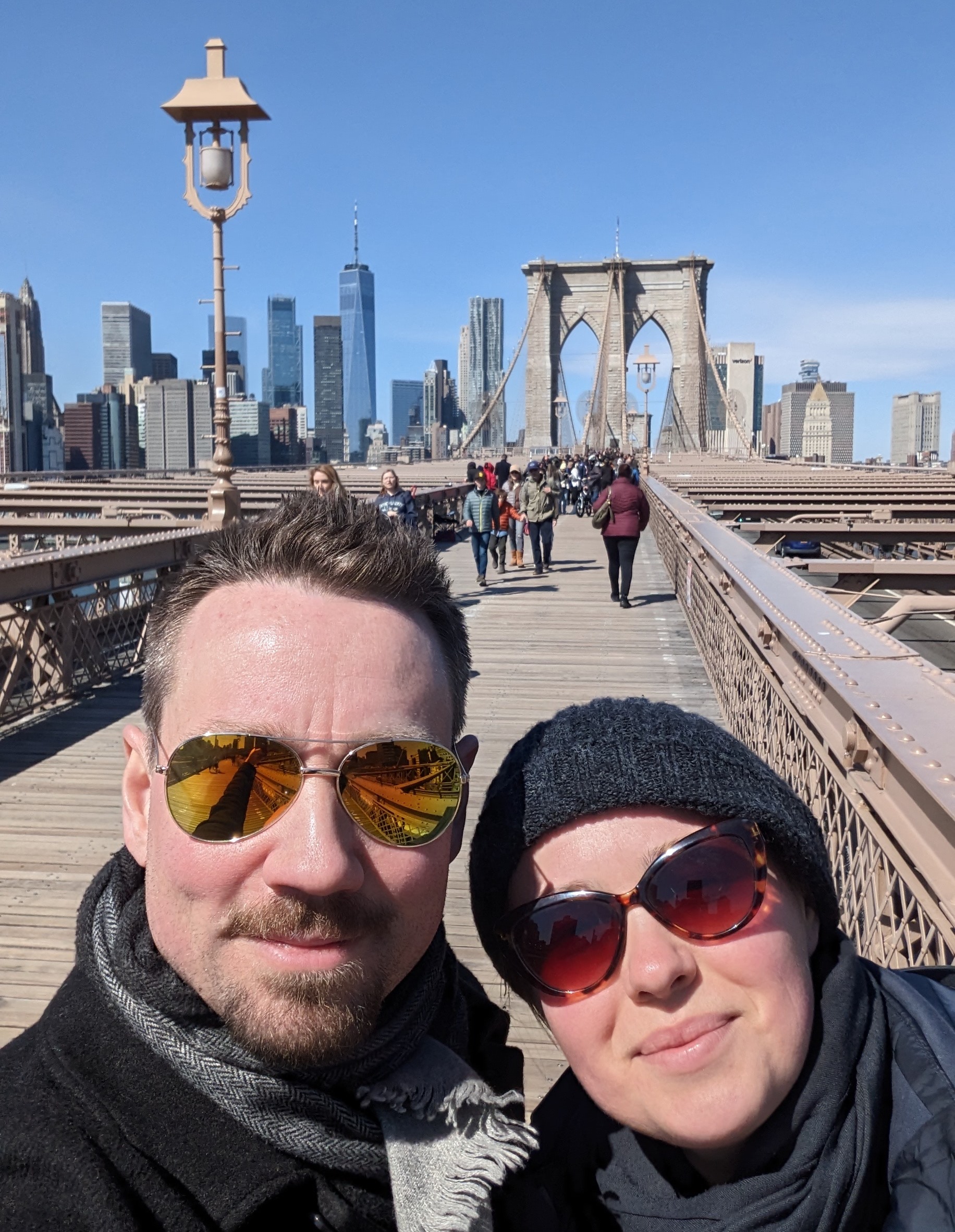 Patrick and Lena in New York